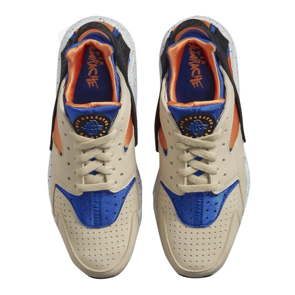 NIKE AIR HUARACHE MOWABB RATTAN HYPER ROYAL ORANGE Men’s 8.5 or Women’s 10 - Picture 5 of 7
